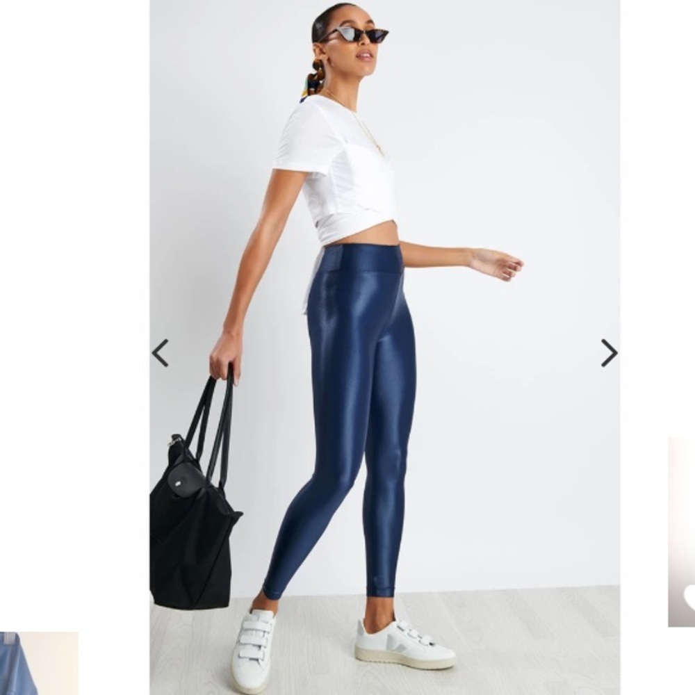 KORAL Lustrous High Rise Legging in MidnightBlue S